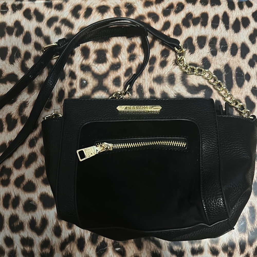 Black Steve Madden crossbody bag
